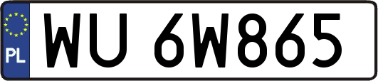 WU6W865