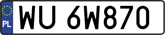 WU6W870