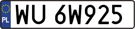 WU6W925