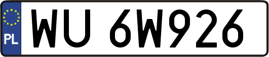 WU6W926