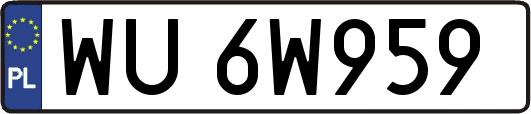 WU6W959