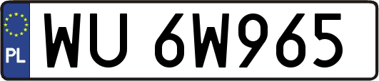 WU6W965