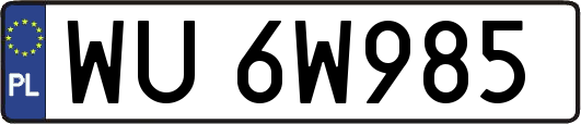 WU6W985