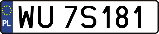WU7S181