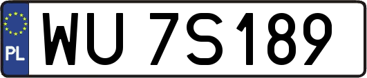 WU7S189