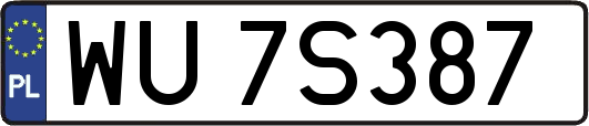 WU7S387