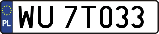 WU7T033