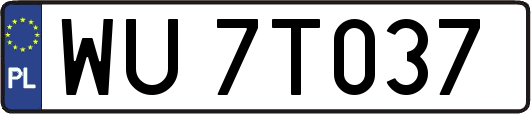 WU7T037