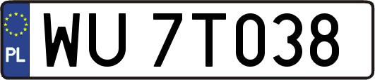 WU7T038