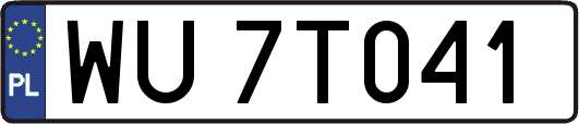 WU7T041