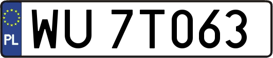 WU7T063