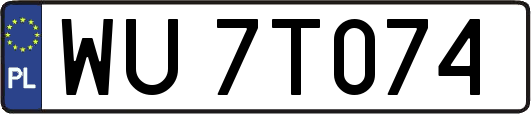 WU7T074