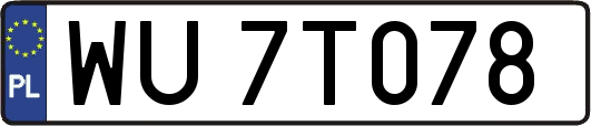 WU7T078