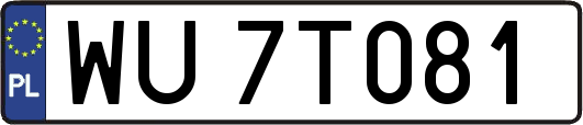 WU7T081