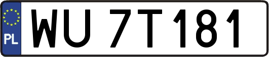 WU7T181