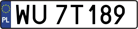 WU7T189