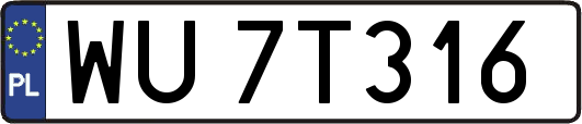 WU7T316