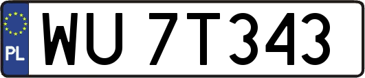 WU7T343