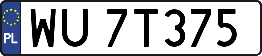 WU7T375