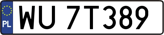 WU7T389