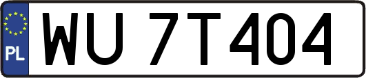 WU7T404