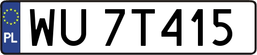 WU7T415