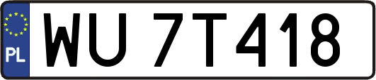 WU7T418