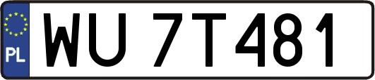 WU7T481