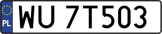WU7T503