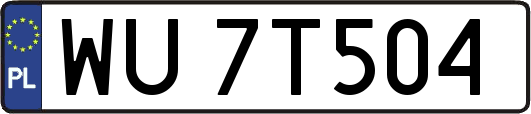 WU7T504