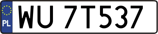 WU7T537