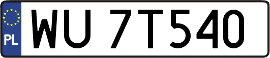 WU7T540