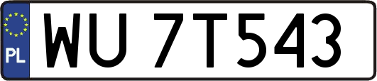 WU7T543