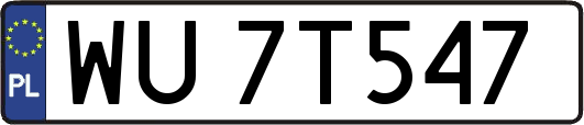 WU7T547