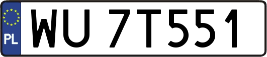 WU7T551