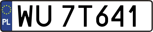 WU7T641