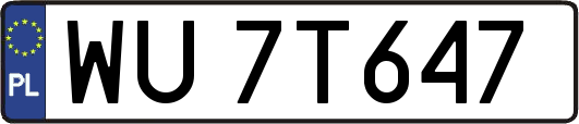 WU7T647