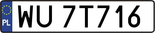 WU7T716