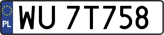 WU7T758