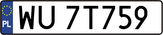 WU7T759