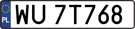 WU7T768