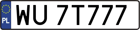 WU7T777