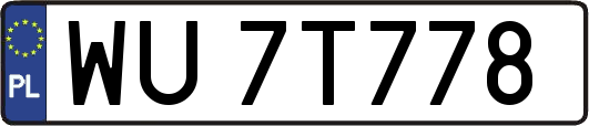WU7T778
