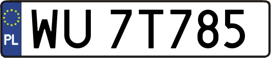 WU7T785
