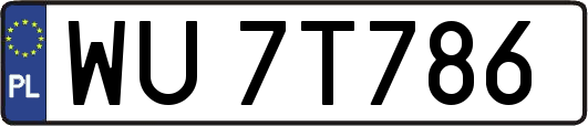 WU7T786