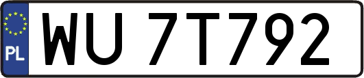 WU7T792