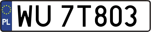 WU7T803