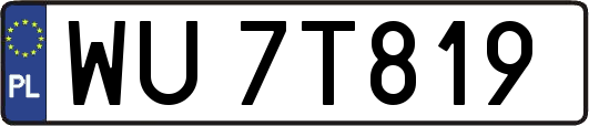 WU7T819