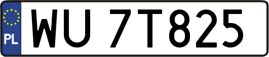 WU7T825