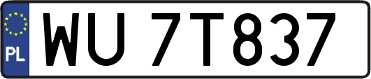 WU7T837